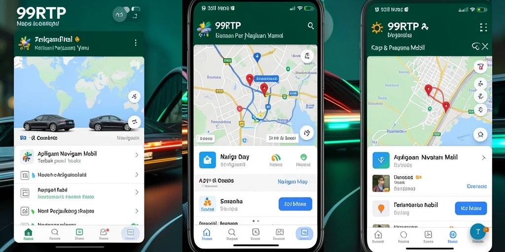 Tampilan antarmuka 99RTP yang memudahkan navigasi mobil.