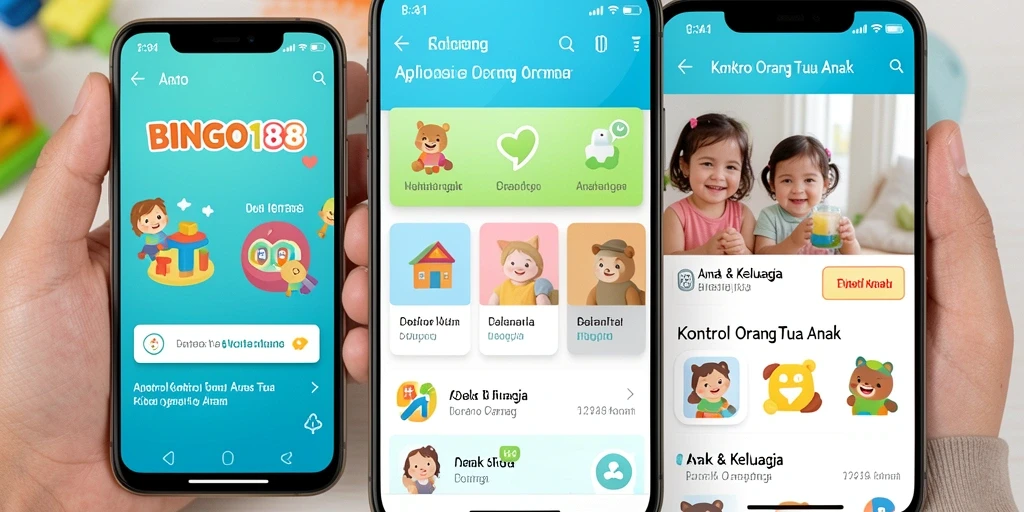 Antarmuka BINGO188 yang sederhana untuk kontrol orang tua.